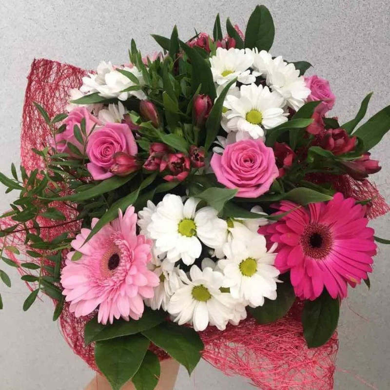 Bouquet Happy Birthday Code 17095, standart