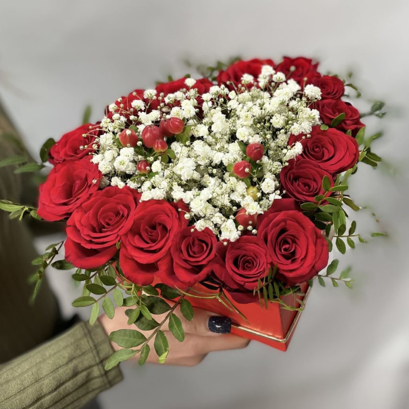 Bouquet in a box 0064137, standart