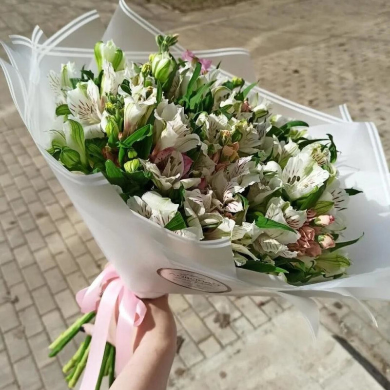 bouquet of 15 alstroemerias, standart