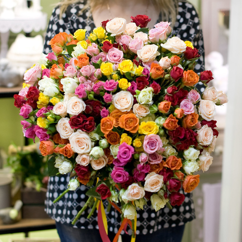 Bouquet "Spruce roses", standart
