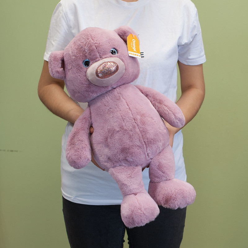 Teddy bear lilac (35 cm), standart