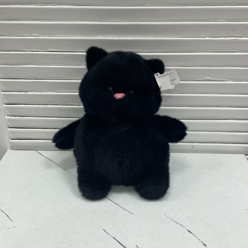 Toy cat chubby black, standart