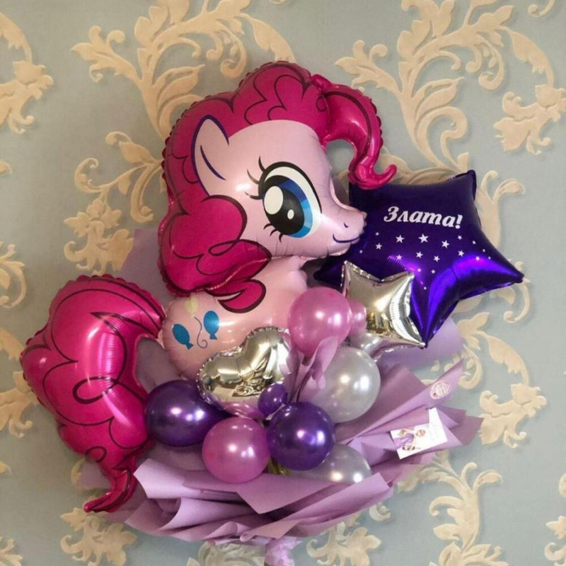 Bouquet of pony balloons, standart