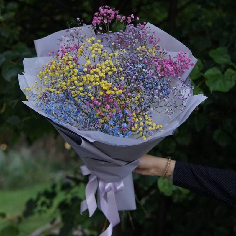Bouquet with gypsophila, standart