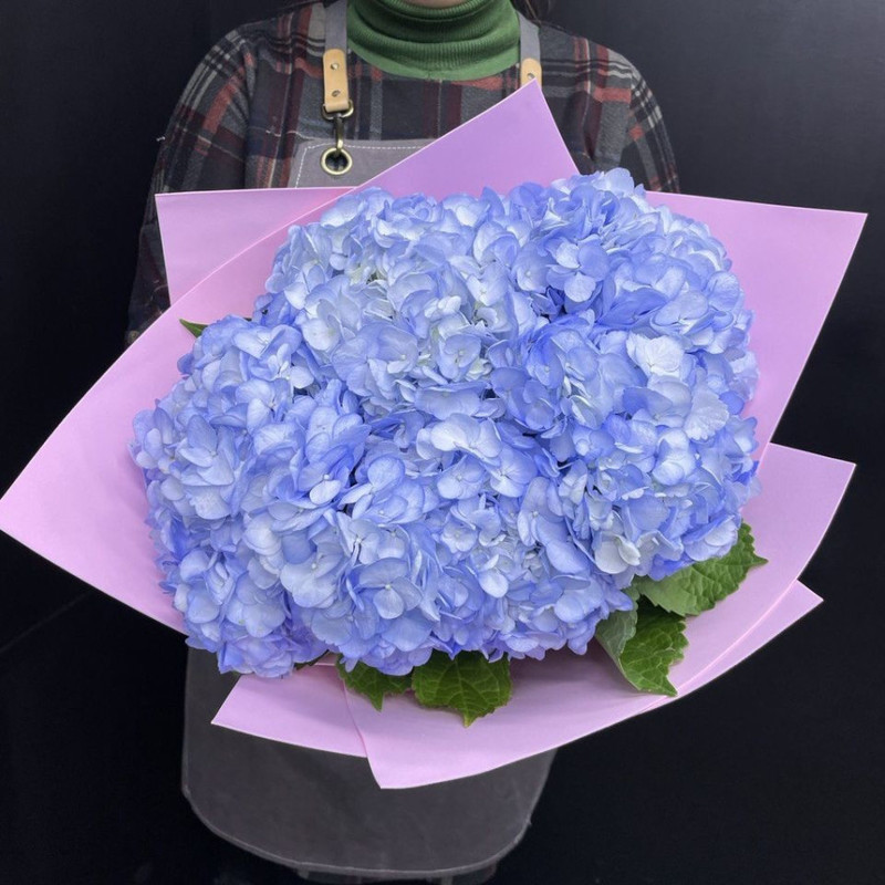 Bouquet of hydrangea "Blue Lagoon", standart