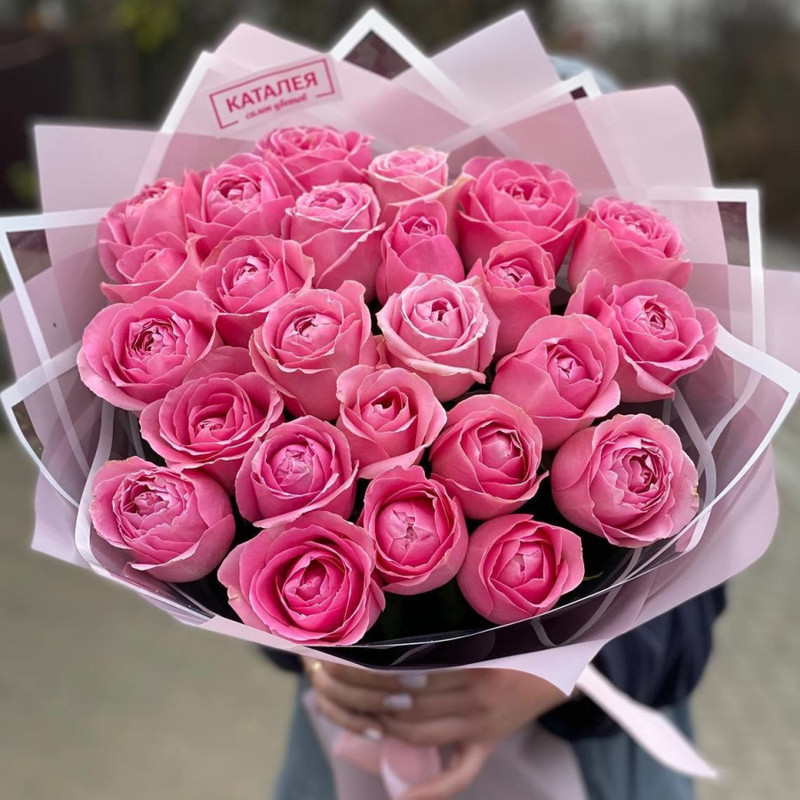 bouquet of 25 roses, standart