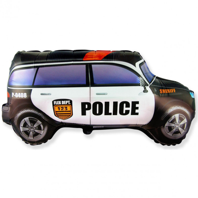 Ball figure police car, standart
