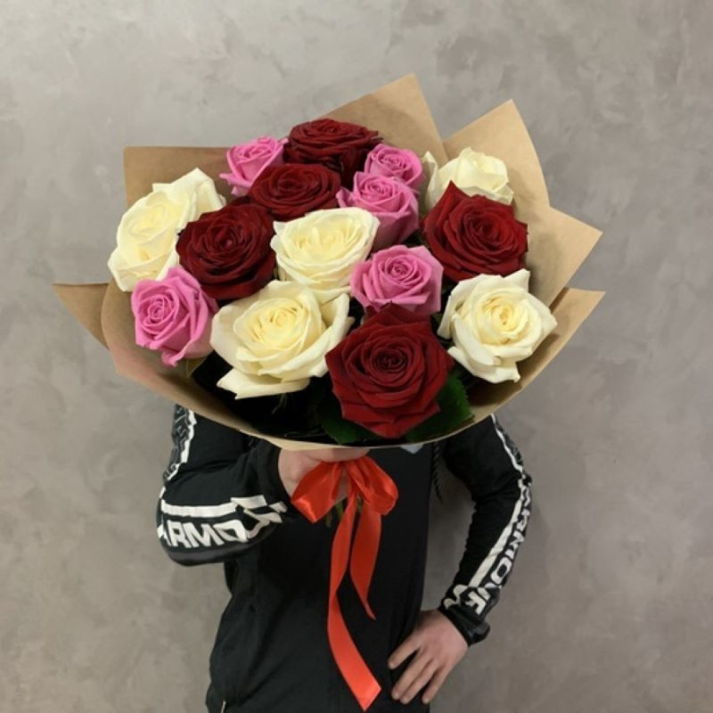 Bouquet of roses "MIX", standart