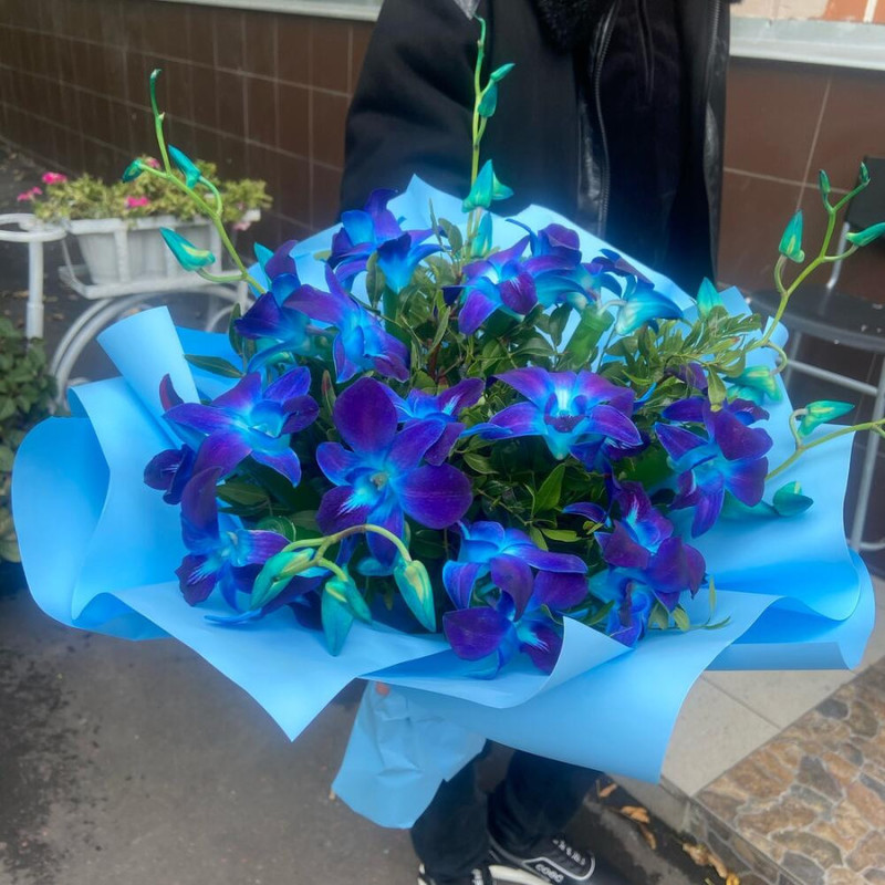 Bouquet "Blue evening", standart