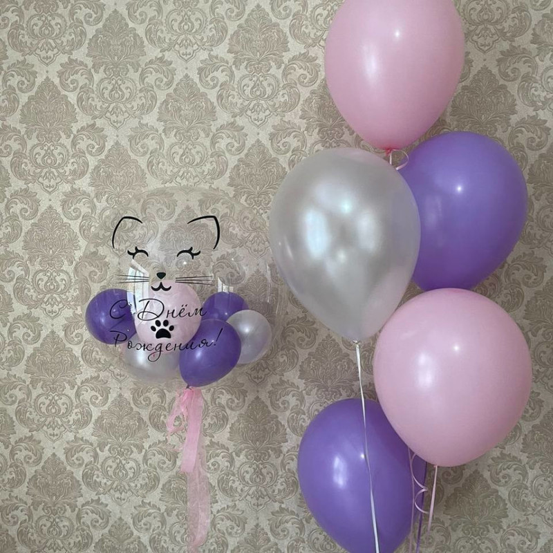 Воздушные шары на День рождения, стандартный