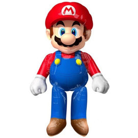 Balloon Super Mario walking