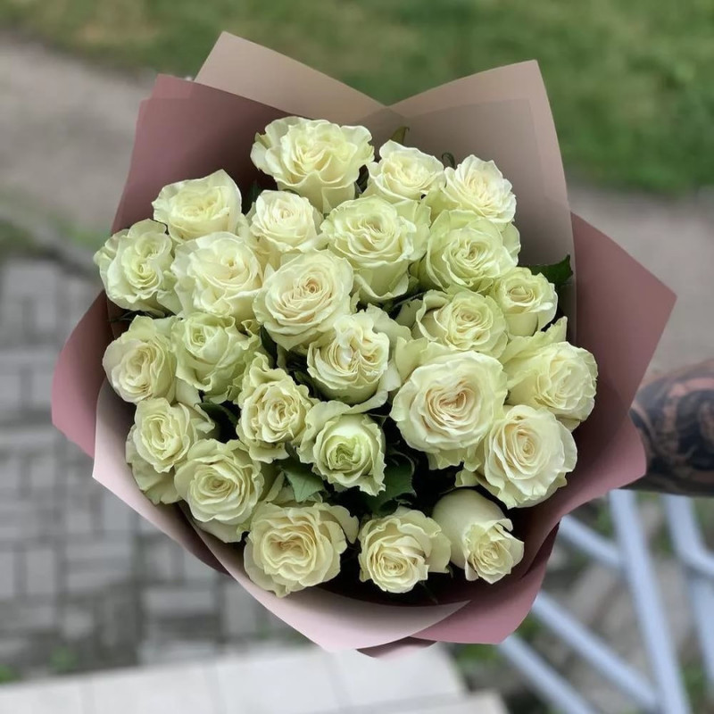 25 premium roses 50cm (Ecuador), standart