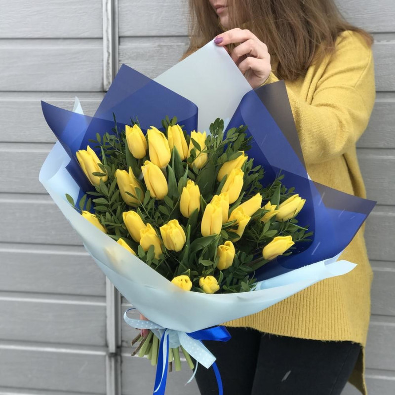 yellow tulips, standart