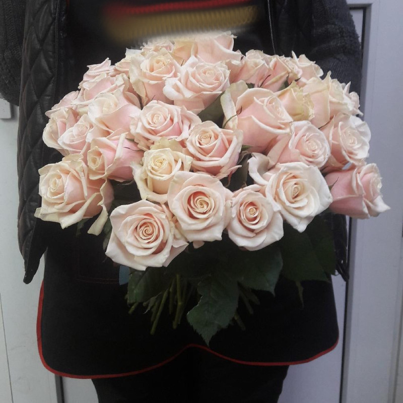 Bouquet of tea roses 35 wishes, standart
