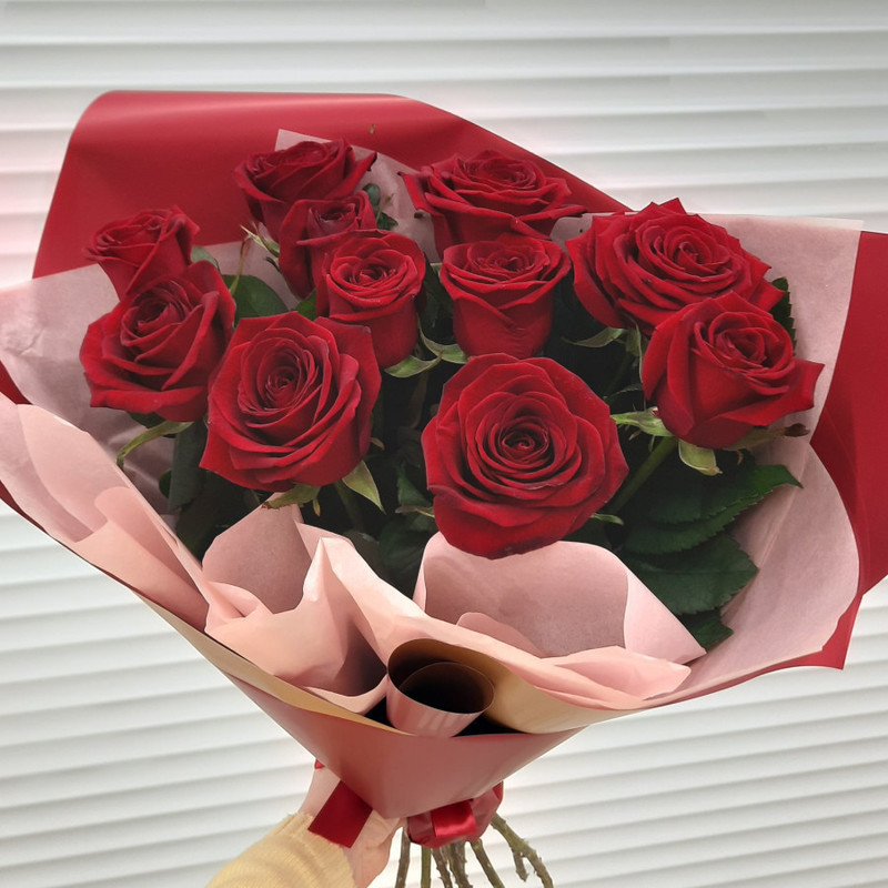 Bouquet of 11 roses, standart
