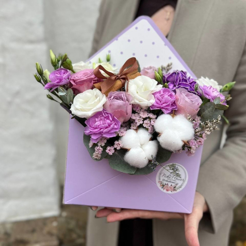 Flower envelope Lilac dreams, standart