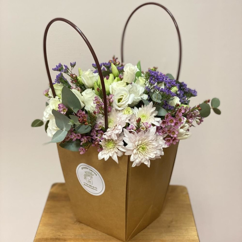 Flowers in a box/bag, standart