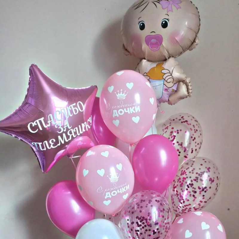 Balloons for discharge from the hospital, standart