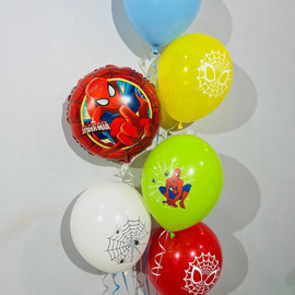 Воздушные шары для мальчика «Человек паук»