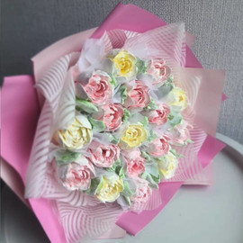 Bouquet of marshmallow flowers "Dawn"