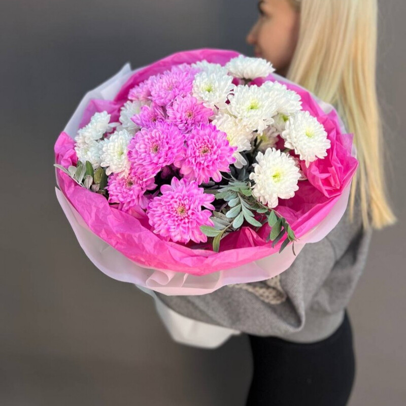 Букет хризантем, стандартный