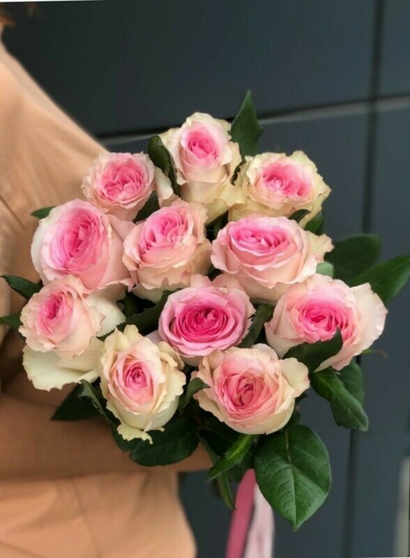 Роза Мандала 11шт, букет роз мандала 