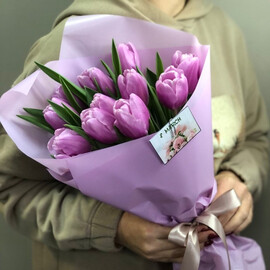 Букет тюльпанов 11 шт