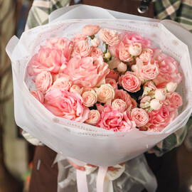 Авторский Нежный Букет Цветов