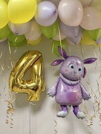 Воздушные шары Набор "Лунтик в лучах солнца" (32 единицы)