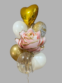 Vozdushnie shari Fontan "Glamurnoj CHike" (10 edinitc)