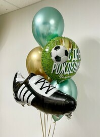 Воздушные шары Фонтан "Чемпиону"*