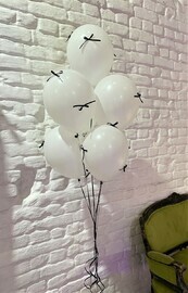 Воздушные шары Фонтан "Каприз" (7 единиц)