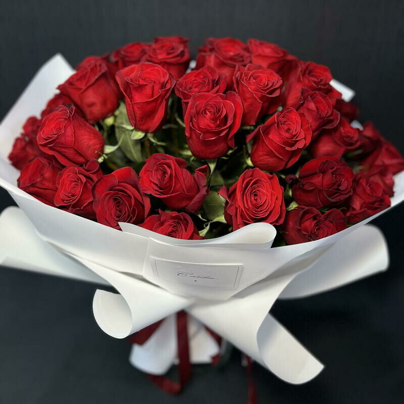 S lyubov_yu  Buket s krasnimi rozami ! Krasnaya roza, premium