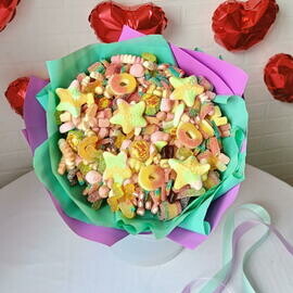 Sladkij buket s marmeladkami Marmelad