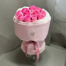 YAgodka  Buket rozovih rozochek Rozovaya roza Mame