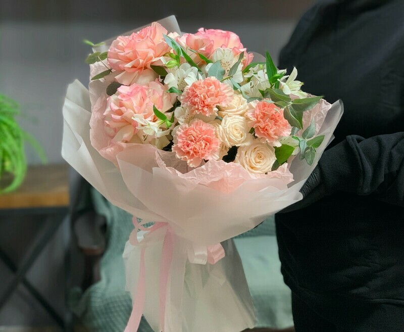 Букет на праздник , премиум