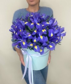 Buket iz Irisov "Iskushenie"