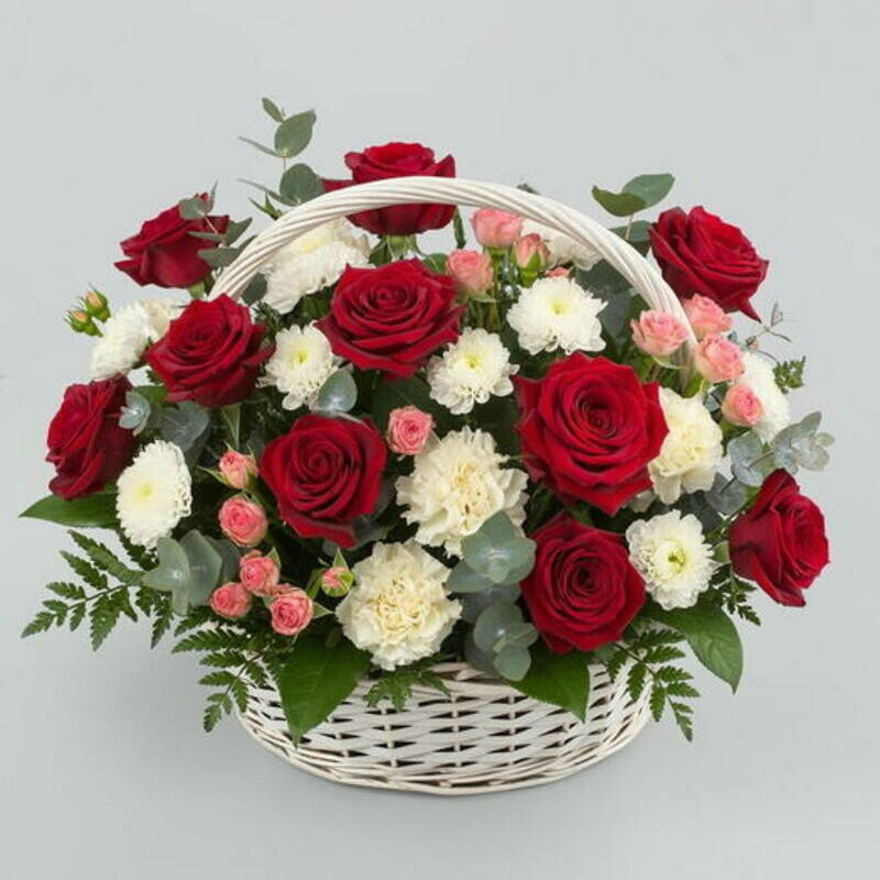 Korzina s tcvetami (art.001), standart