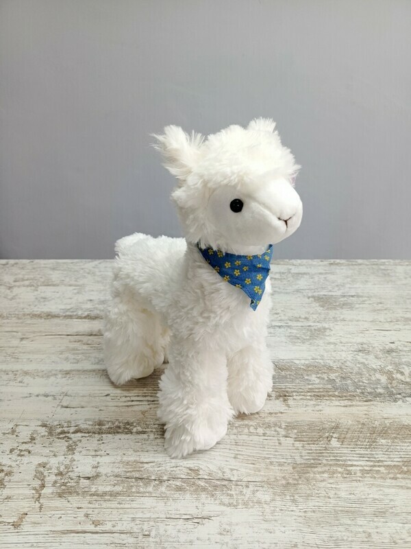 Мягкая игрушка " Лама" белая, мягкая игрушка "лама"