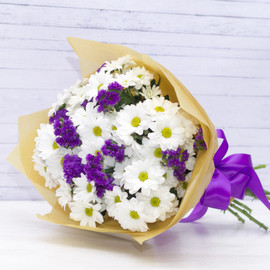 Bouquet of chrysanthemums