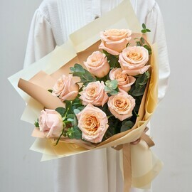 9 Persikovih Roz SHimmer