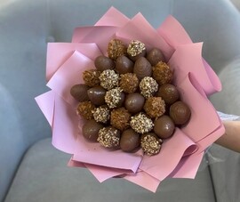 Букет клубники в шоколаде