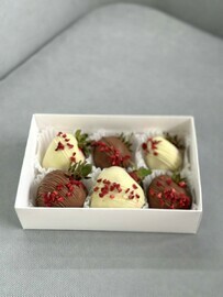 Клубника в шоколаде, 6 шт.