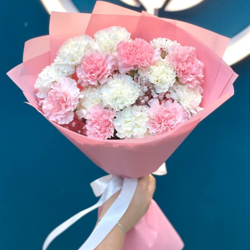 Monobuket iz diantusov, monobuket iz diantusov