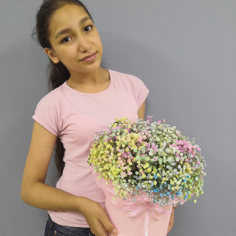 Композиция радужной гипсофилы, стандартный