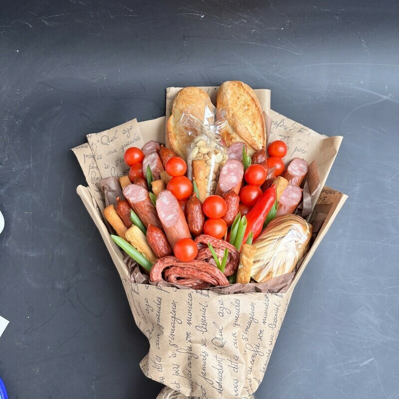 Мужской букет «Закусочный» , стандартный