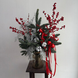 Авторский букет Зимний лес 