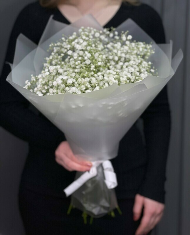 букет из гипсофил, стандартный