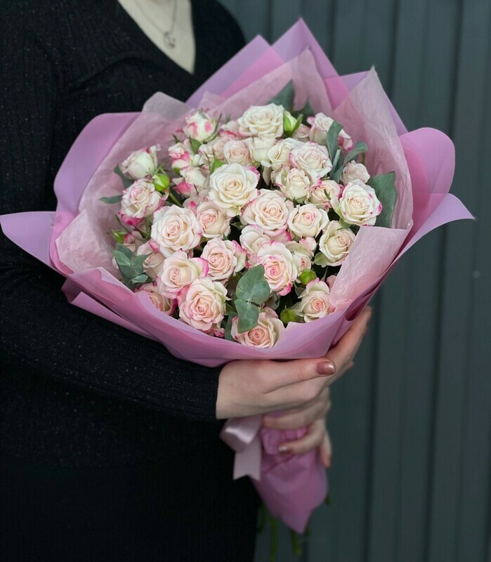 Buket kustovih roz, standart