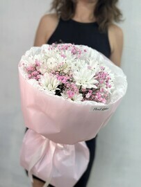 Красивый розовый букет